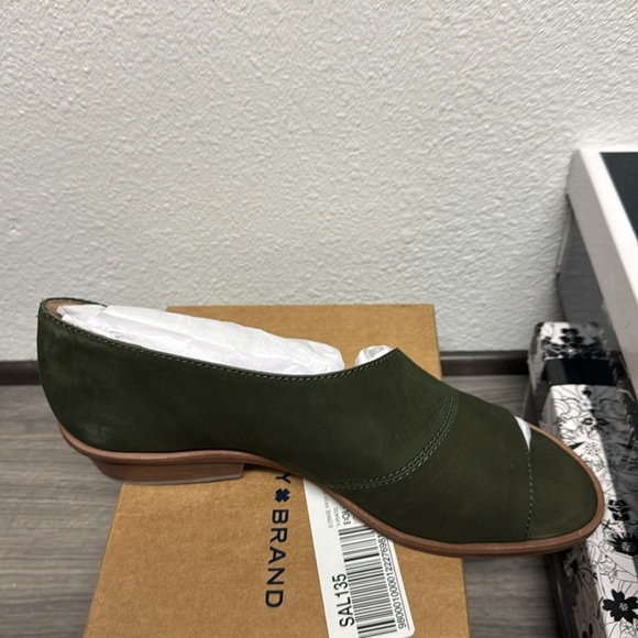 Lucky Brand Women's Serkie Open Toe Slip on Sandal Heeled - Picture 5 of 6